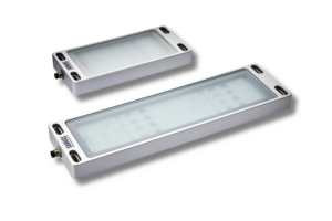 Varianten der LED Aufbauleuchten FLS von Sangel Systemtechnik